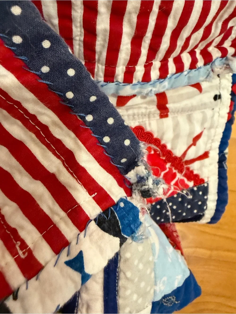 Hand Made Nautical Quilt